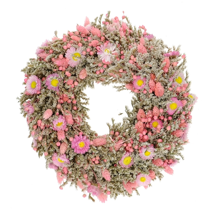 Dried flowers wreath -  30 cm - Charm