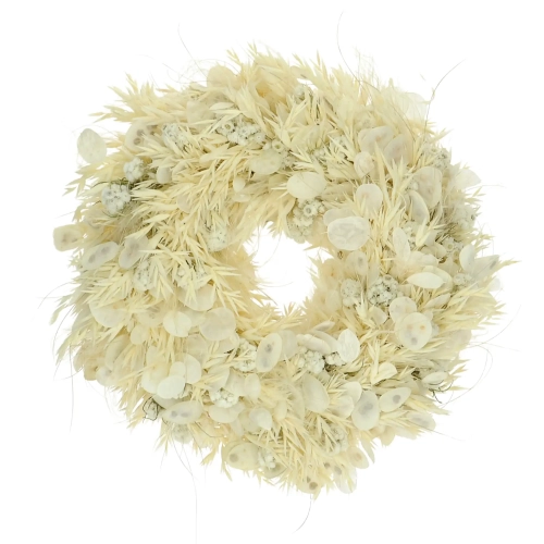 Dried flowers wreath -  30 cm - Aura