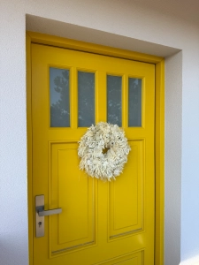 Dried flowers wreath -  30 cm - Aura