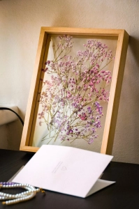Ramka do kwiatów suszonych - podwójne szkło, floating frame - średnia