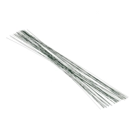 Drut florystyczny wyrobowy, zielony 0,4 mm x 30 cm - 60 szt. 