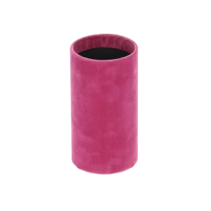 Velour flower box - fuchsia - 5x10 cm