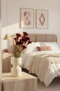 Suszona celozja grzebieniasta - bukiet - suszone kwiaty