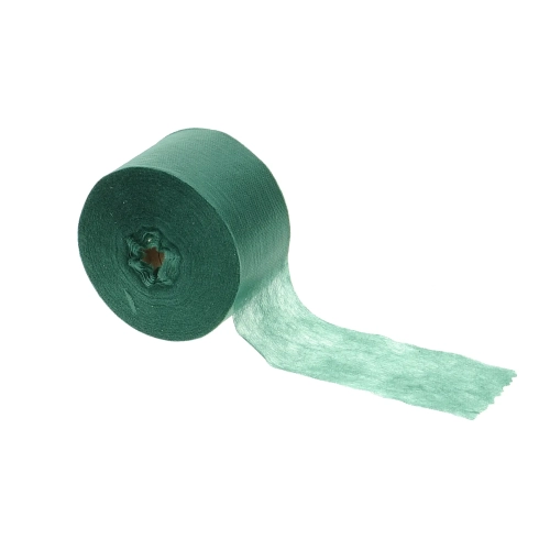 Interlining tape for wreaths - green - 75 m