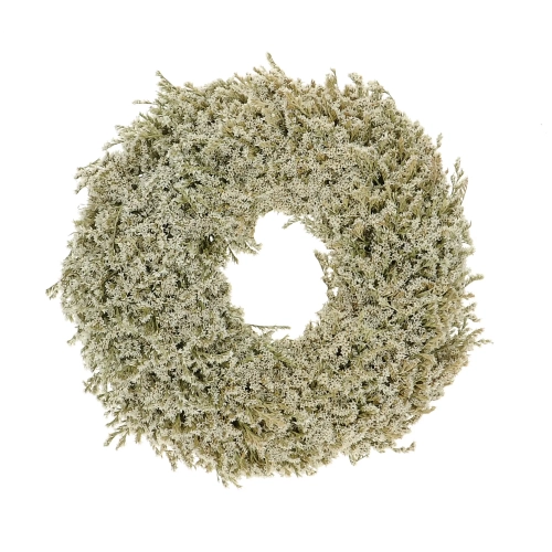 Dried limonium wreath - 30 cm