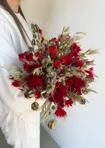 Dried flowers bouquet - Passion