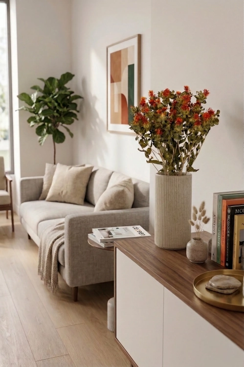 Suszony krokosz barwierski (Carthamus) - bukiet - suszone kwiaty