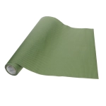 Corrugated wrapping paper - olive green, 50 cm x 10 m