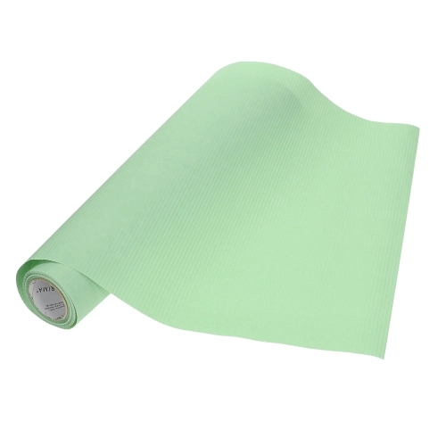 Corrugated wrapping paper - mint green, 50 cm x 10 m
