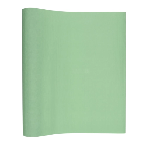 Corrugated wrapping paper - mint green, 50 cm x 10 m