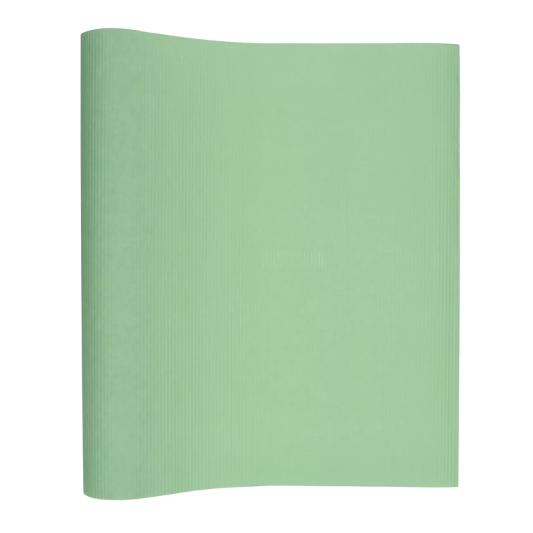 Corrugated wrapping paper - mint green, 50 cm x 10 m
