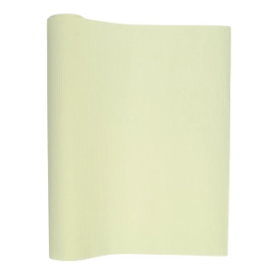 Corrugated wrapping paper - cream, 50 cm x 10 m