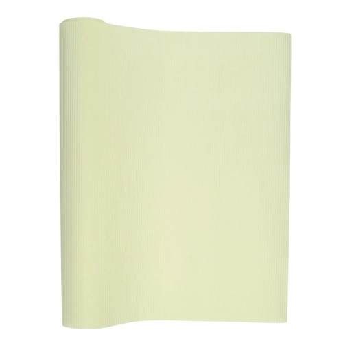 Corrugated wrapping paper - cream, 50 cm x 10 m
