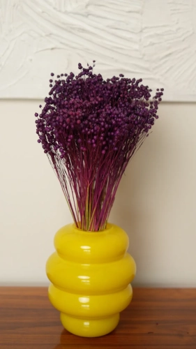 Dried purple Linum (Flax) - bunch - dried flowers