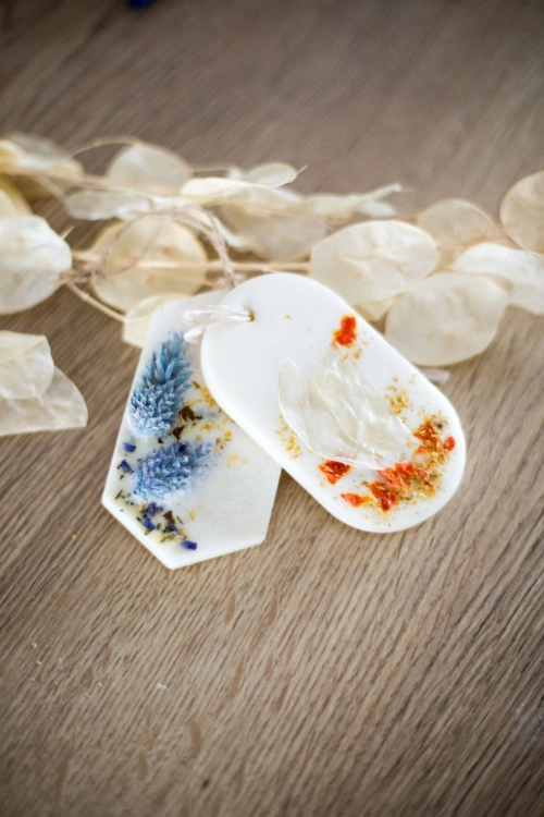 Wachs mit Sojaduft Lampionblume &amp; Lunaria