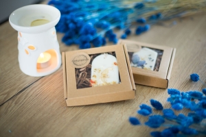 Wachs mit Sojaduft Lampionblume &amp; Lunaria