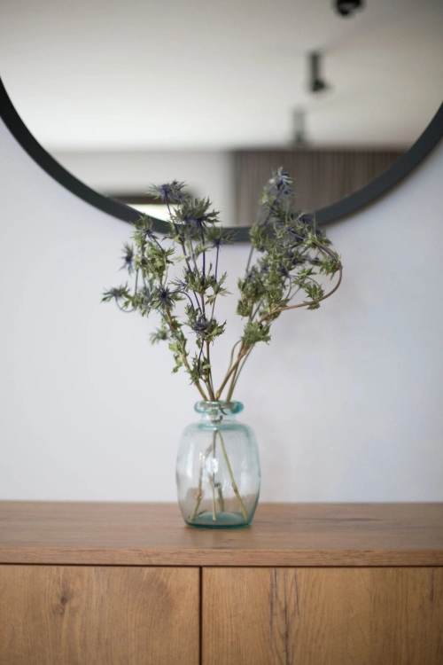 Dried Eryngium - bunch - dried flowers