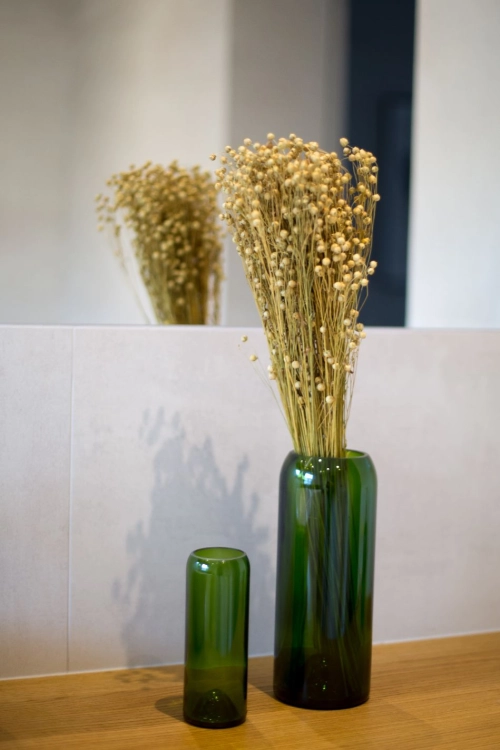 Dried natural Linum (Flax) - bunch - dried flowers